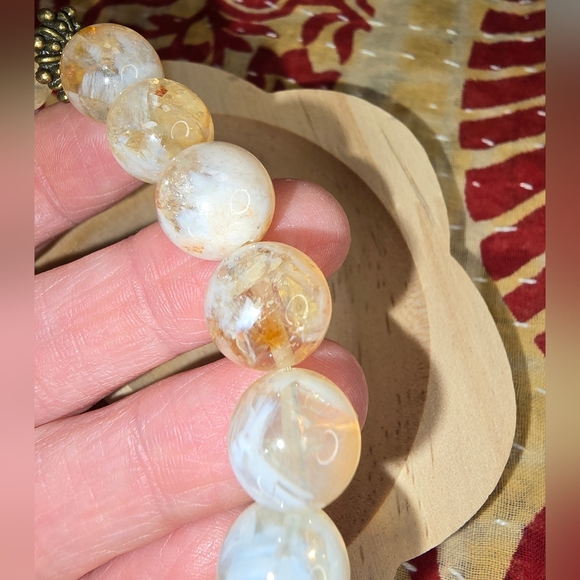 12mm Citrine Bracelet - Picture 6 of 13